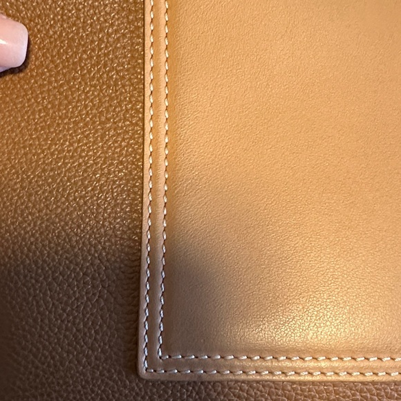 Elegant Polene numero Un Tan Leather Women's Bag - Picture 7 of 8